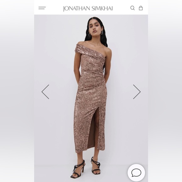 Jonathan Simkhai Jay Hammered Sequin Midi Dress Size S NWOT is available  for purchase on au PAY Market - Imported Goods Online Store Co.Ltd. | au  PAY Market - Online Shopping Site